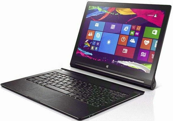 Анонсирован гибридный компьютер Lenovo Yoga Tablet 2