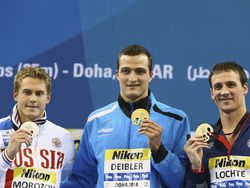 Российская сборная по плаванию завоевала девять медалей