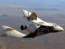 SpaceShipTwo взорвался из за «резинового» двигателя